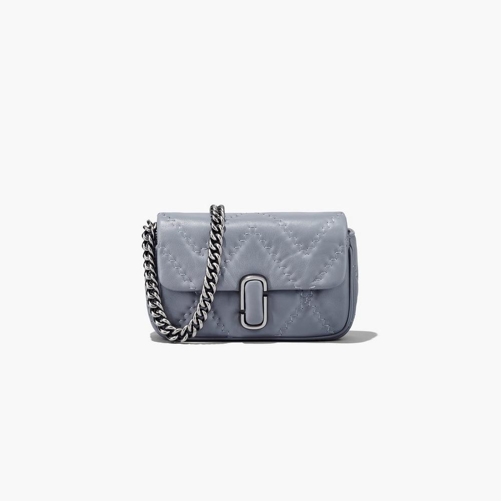 Marc Jacobs Prešívané Leather J Marc Mini Tašky Damske Siva | VXJI-19328