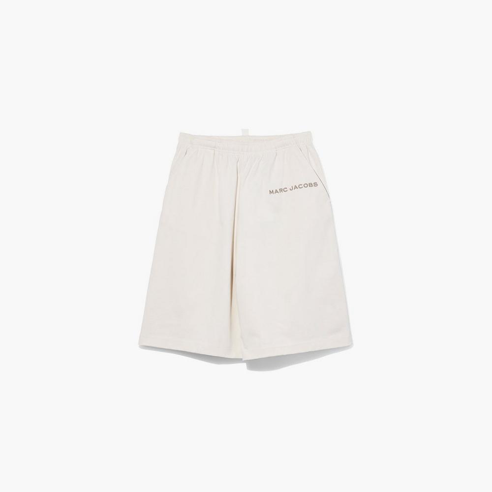 Marc Jacobs T-Kratke Sortky Damske Biele | QWNZ-79682