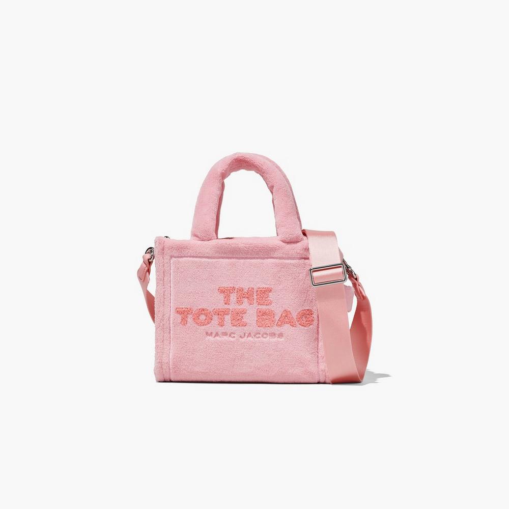 Marc Jacobs Terry Mini Crossbody Kabelka Damske Svetlo Ruzove | HNYF-57362